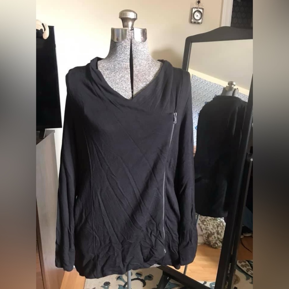 Black Zip-up Jacket